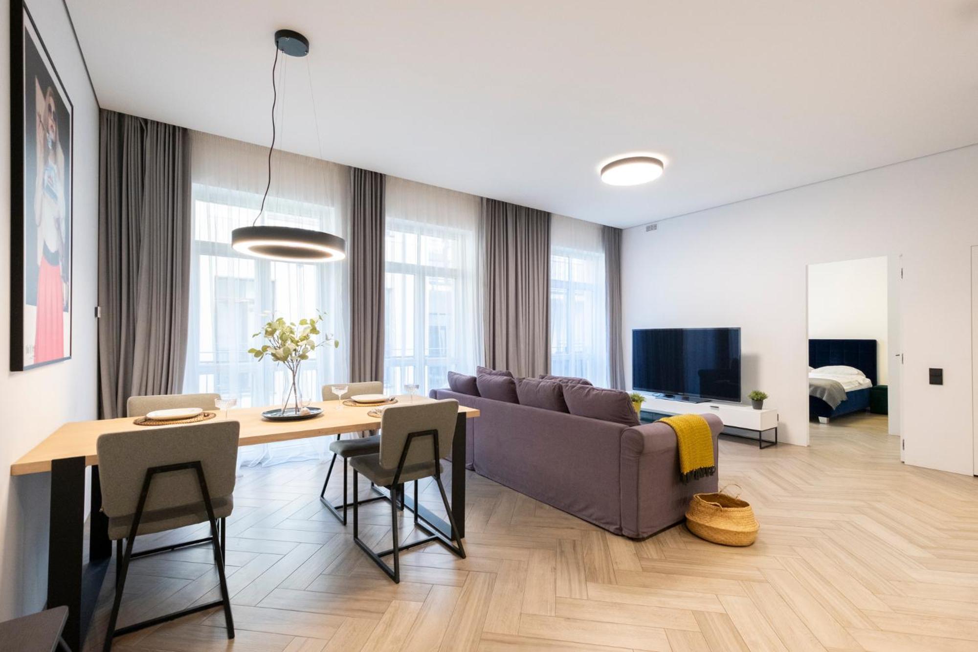 Cohost I Oldtown 60M2 Apt W-Garage Parking, Balcony & Self Check-In Vilna Exterior foto